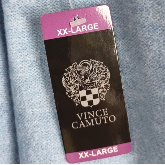 NWT Vince Camuto Ladies Turtleneck Sweater in Blue 💙 XXL - Picture 6 of 8